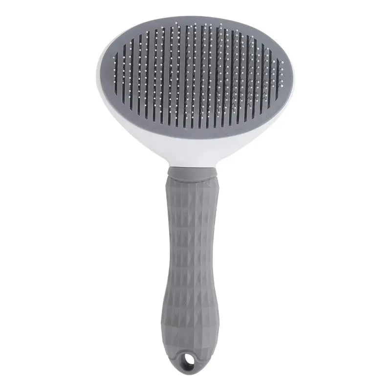 Furly Stainless Steel Pet Comb with skin-safe rounded teeth and comfortable grip