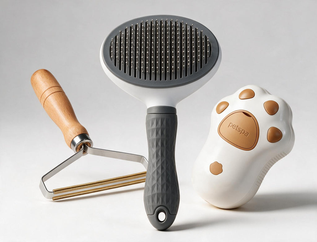 Furly Grooming Essentials Bundle packaging and tools